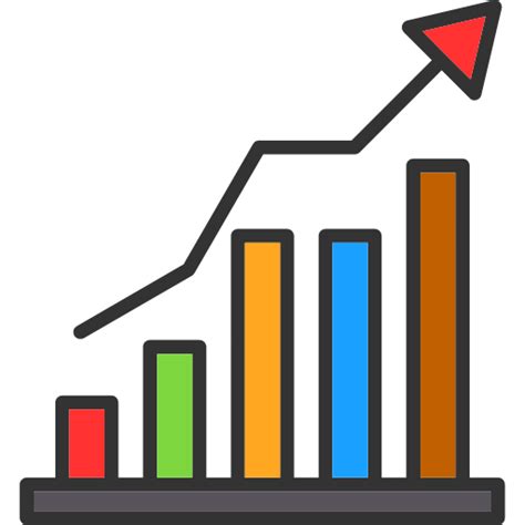 Business Icon Chart Icon Graph Icon Growth Icon Rise Icon Roi Icon