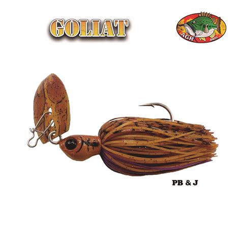 Agr Baits Chatterbait Goliat Oz Pb J Fanatic Pesca