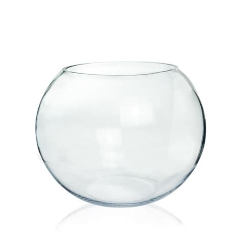 Craft And Party Glass Bubble Vase Height X Width Glass Fish