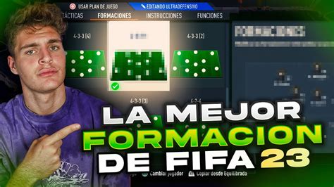 La Mejor Formacion De Fifa Pro Player Tacticas Youtube