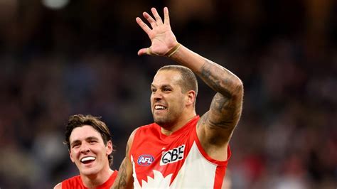 Sydney Swans Star Lance Franklin Considering Retirement Back Flip After