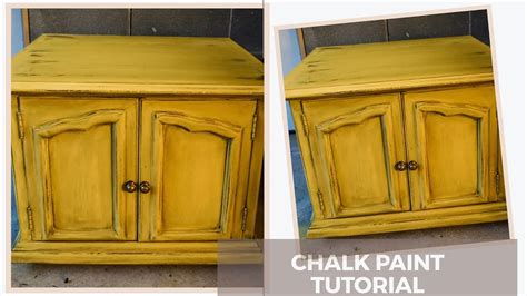 Diy Table Makeover How To Create A Rustic Style W Chalk Paint Chalk Paint Tutorial Youtube