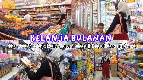 Belanja Bulanan Untuk Stok Bulan Juni Belanja Kali Ini Aman