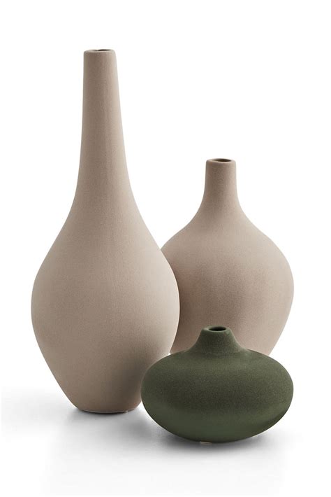 Set Of Green Vases Large