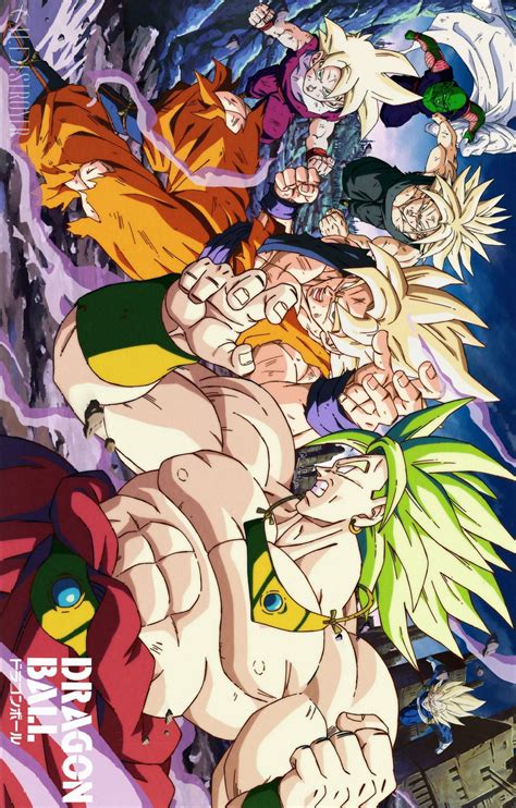 Broly Vs Goku Vegeta Gohan Trunks Y Piccolo Fanart Dragones