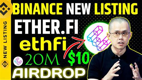 Etherfi Airdrop Etherfi Binance Airdrop Ethfi Coin Etherfi Price