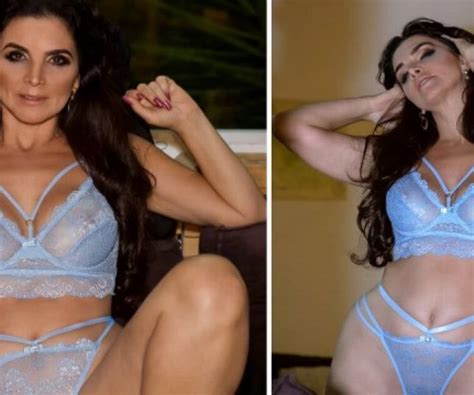 Not Cias Luiza Ambiel Faz Ensaio De Lingerie Transparente Aos Anos