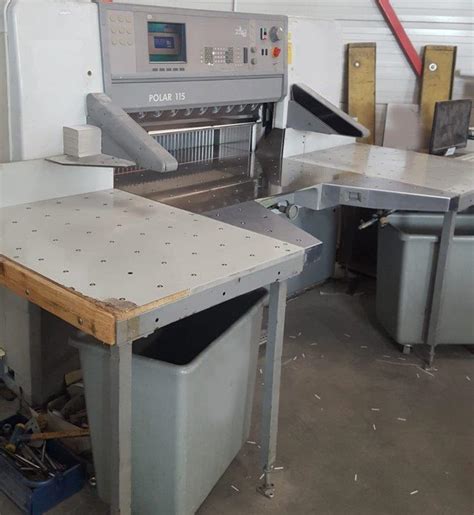 Used Polar Mohr Ed Paper Guillotine Used Machines Exapro