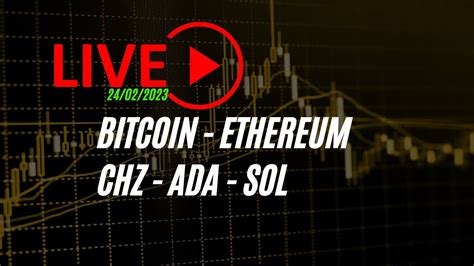 Live semanal Análise cripto Bitcoin Ethereum Chiliz Cardano