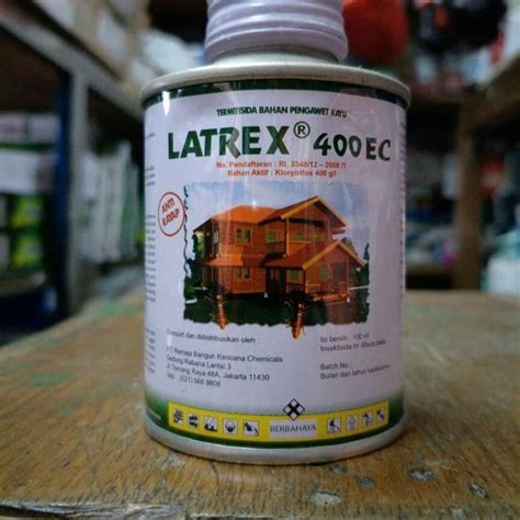 Jual Latrex Ec Anti Rayap Kayu Rumah Dan Bangunan Ml