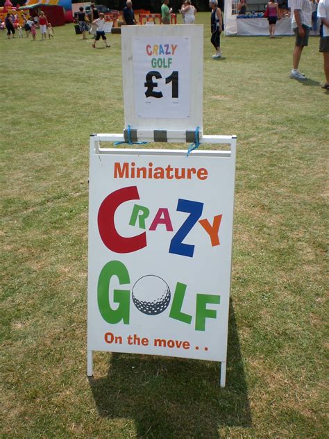 The Ham And Egger Files Miniature Crazy Golf At Melbourn Village Fete