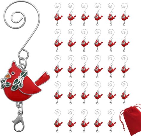 Amazon Banberry Designs Cardinal Christmas Ornament Hook With S