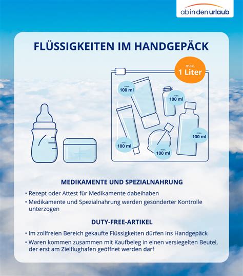 Handgepäck Was darf rein Tipps zu Maßen Bestimmungen