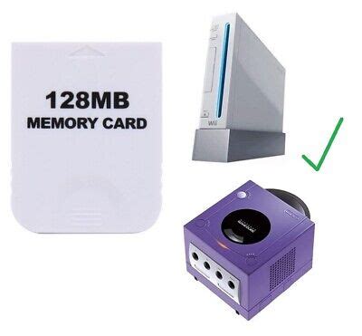 Mb Memory Card Nintendo Wii Game Cube Speicherkarte Gamecube