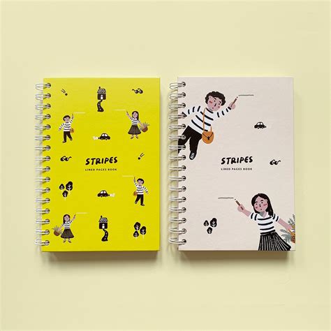 Jual Buku Bergaris Peekmybook Stripes Buku Tulis Bergaris Agenda