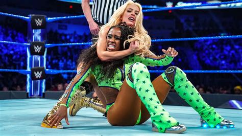 Naomi Vs Mandy Rose Smackdown Live Jan Wwe