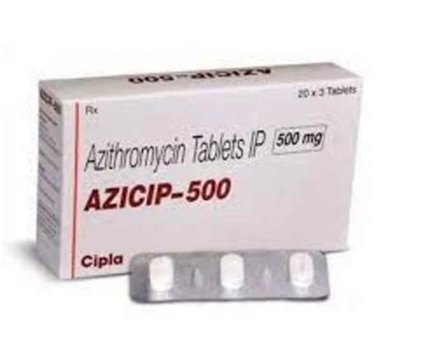 Azisign Azicip Azithromycin Tablets Azicip 500 Mg Tablets Manufacturer