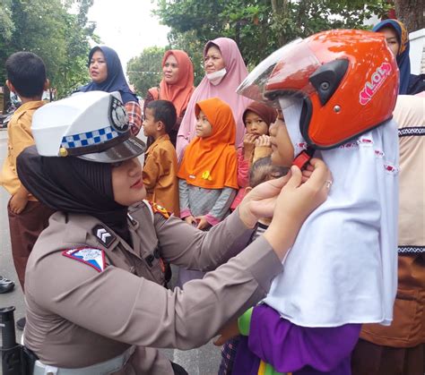 Kampanye Keselamatan Berlalu Lintas Satlantas Polresta Pekanbaru