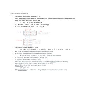 Written Assignment 3 Jacek Ossowski CS 135 Discrete Structures