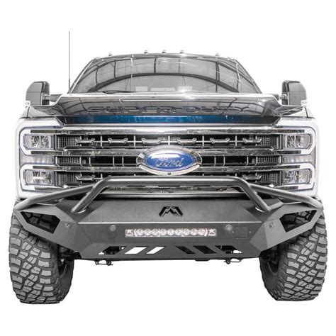 Fab Fours Fs23 V5952 1 Vengeance Front Bumper With Pre Runner Guard For Ford F 250 F 350 2023