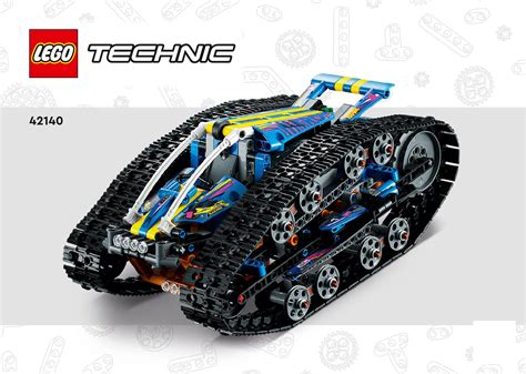 Mode Demploi Lego Set Technic Le V Hicule Transformable T L Command