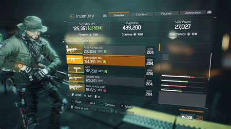 Tom Clancys The Division™ Best Pvp Build Striker Sentry Youtube