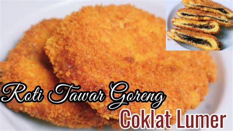 Resep Roti Goreng Coklat Lumer Dorayaki Roti Tawar Youtube