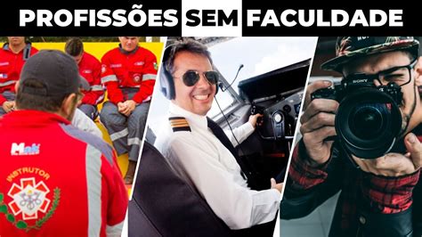 Faculdades Que Pagam Bem - 13 Profissões que NÃO precisam de faculdade/ Profissões que pagam bem e ...