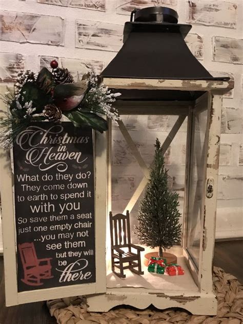 Diy Christmas In Heaven Lantern Sweetheart