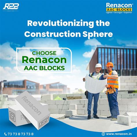 Rectangular Autoclaved Aerated Concrete Renacon Lightweight Aac Block