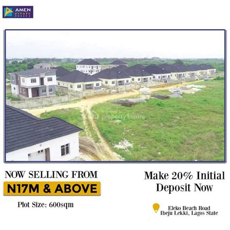 For Sale Prestigious Land Amen Estate Phase 2 Eleko Ibeju Lekki