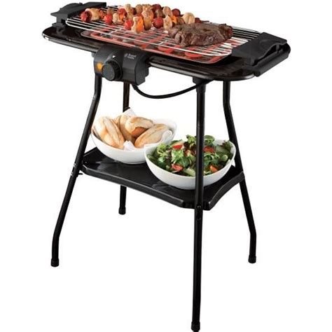 Russell Hobbs Classics Barbecue Lectrique Avec Pieds Noir