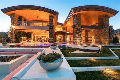 175 Million 14000 Square Foot Contemporary Mansion In Las Vegas Nv