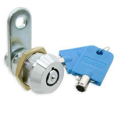 Serrure à came 28 series Camlock Systems à clé pour vitrine