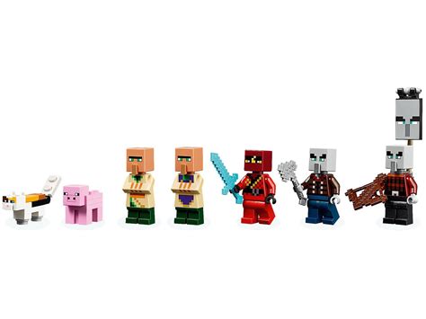 LEGO 21160 Minecraft Najazd złosadników - porównaj ceny - promoklocki.pl