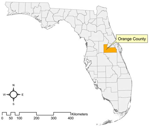 Orange County Florida Map