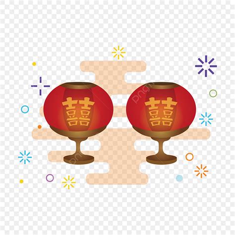 Lantern Festival China Vector Art PNG Cartoon Red Spring Festival