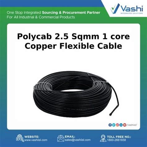 Polycab Sqmm Core Copper Flexible Cable At Best Price In Thane