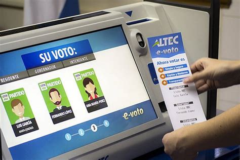 Voto electrónico Siempre que haya un sistema informático mediando