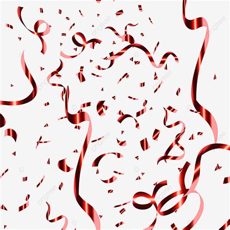 Realistic Confetti Vector Hd Images Confetti Background Flat Design