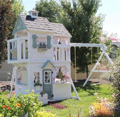 Top 10 Kids Outdoor Playhouses From Instagram The Pink Dream