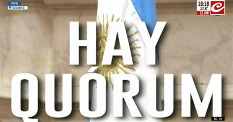 Hay Quórum Para Debatir La Ley De Bases Y El Paquete Fiscal En El Senado Crónica Firme Junto