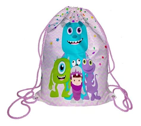 55 Morralito Dulcero Bolo Fiesta Infantil Monster Inc En Venta En