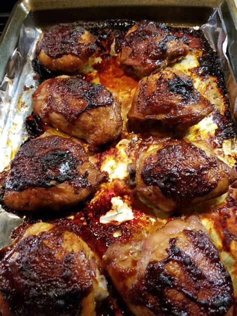 Teriyaki Chicken Thighs Oven Baked Low Sodium