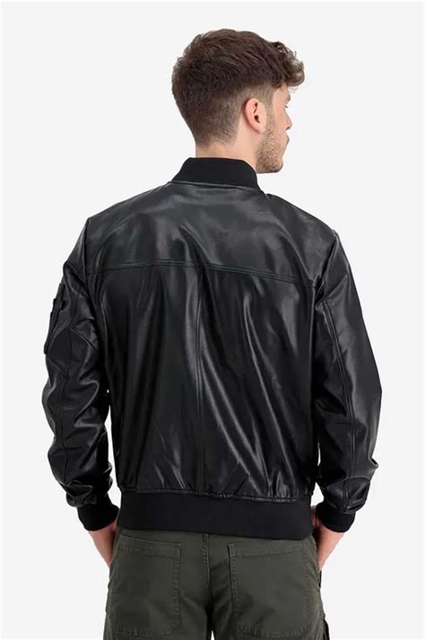 Alpha Industries Bomber Jacket Black Color At Prm Us