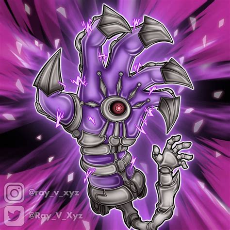 Plasma Hand Artwork By Ray V Xyz On DeviantArt Custom Yugioh Cards