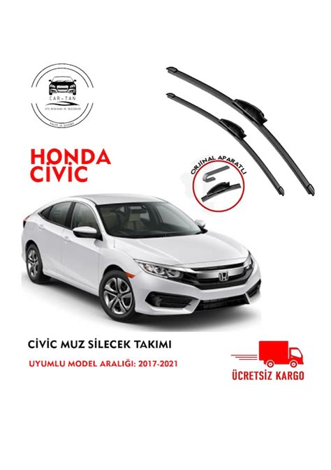 Honda Civic Fc Muz Silecek Tak M Aras Araca Zel Orj