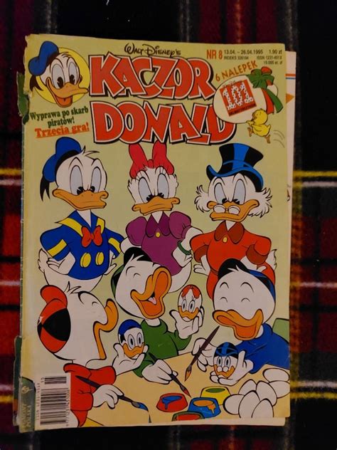 Komiksy Kaczor Donald Z Roku 1995 Pszczyna Kup Teraz Na Allegro