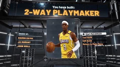 NBA 2K22 RAJON RONDO BUILD IS THE BEST 2 WAY PLAYMAKER 52 BADGES