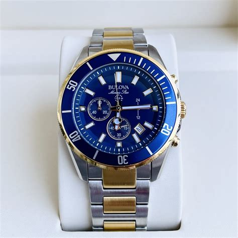 Bulova Quartz B Marine Star Ng H Nam Phongwatch